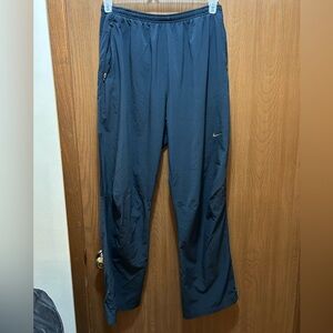 Nike dri-fit navy blue running pants
